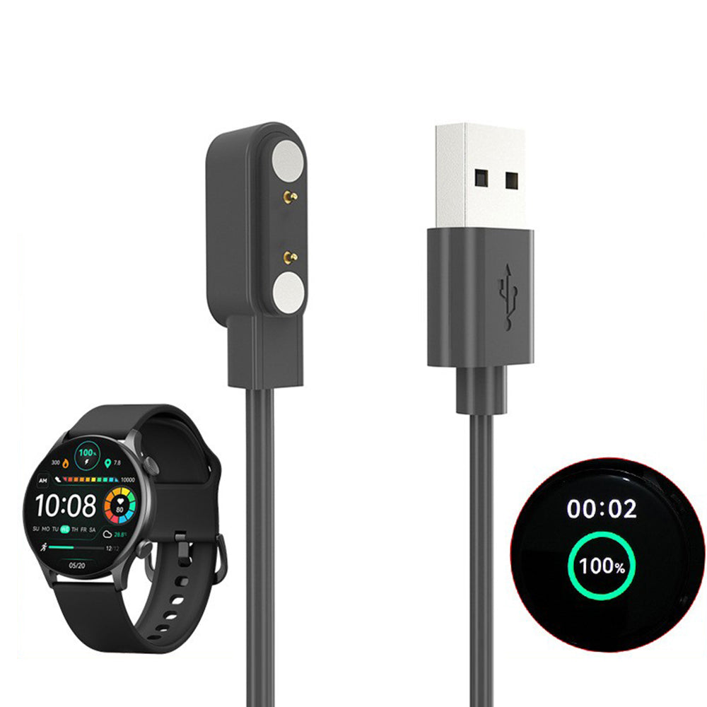 For Haylou Solar Plus/LS16/RT3 60cm Smart Watch Charger USB Magnetic Charging Cable For Haylou Solar Plus/LS16/RT3 60cm Smart Watch Charger USB Magnetic Charging Cable